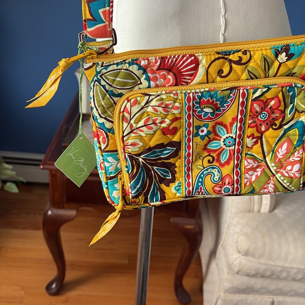 Provençal Vera Bradley Little Hipster Crossbody Bag - Picture 8 of 11